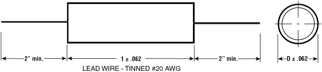 Type 7B DC Case Sizes